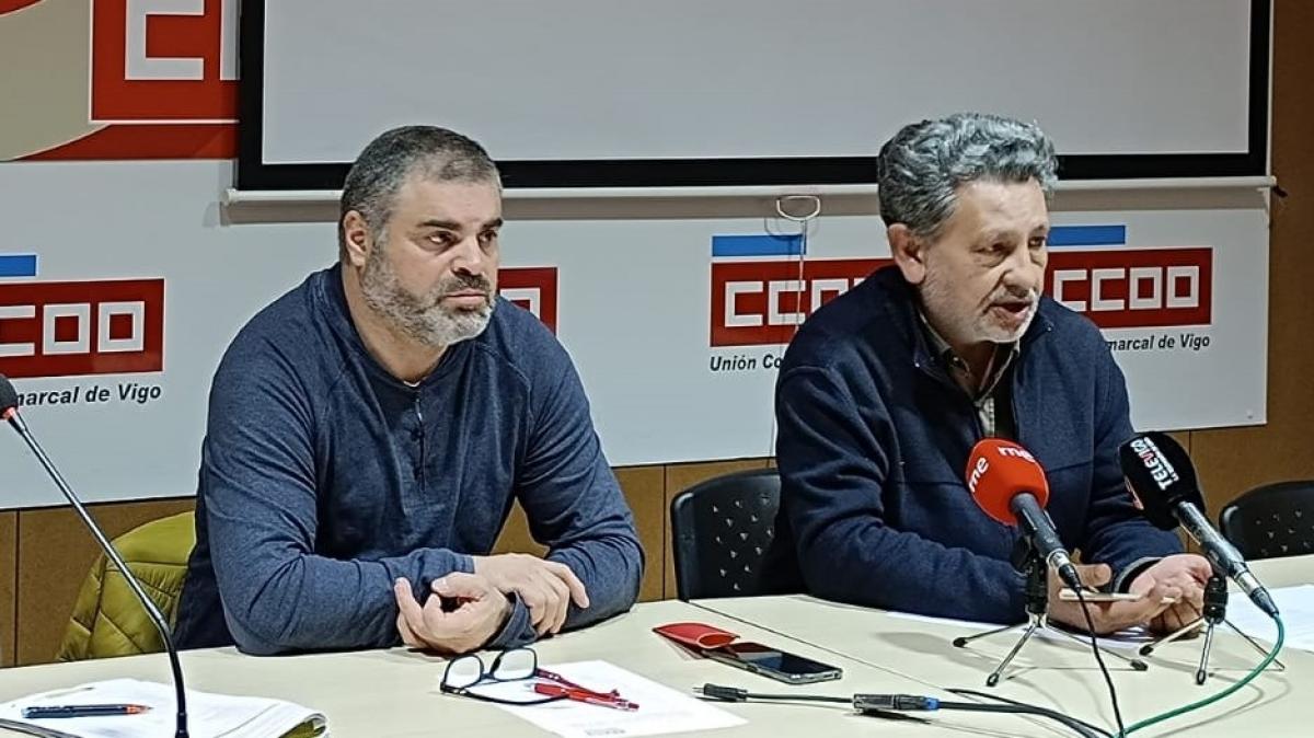 Jos Mirs e Jorge Carneiro explicaron a situacin nunha conferencia de prensa este luns