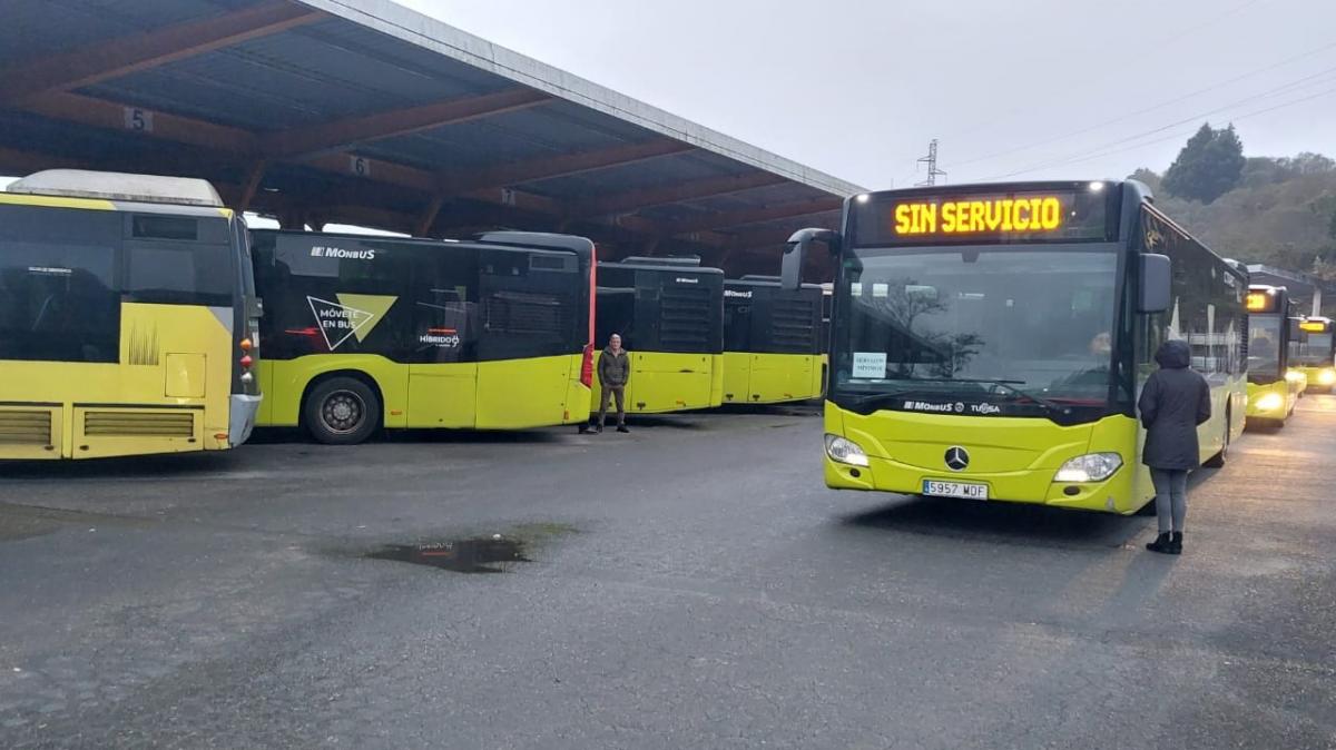 Cocheiras dos autobuses urbanos de Santiago de Compostela