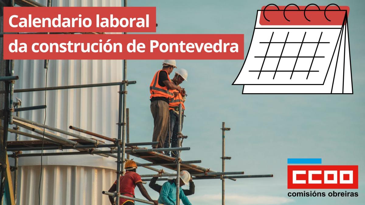 Calendario laboral da construcin de Pontevedra | Fondo da imaxe: Pixabay