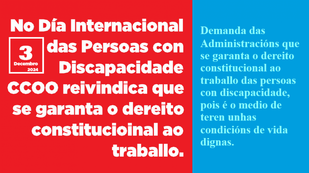 Da Internacional das Persoas con Discapacidade