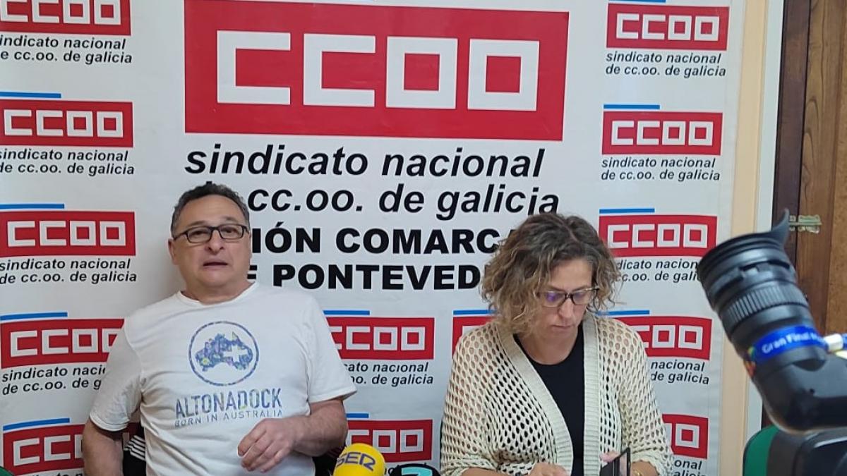 Jos Luis Garca Pedrosa e Amelia Prez presentaron un informe sobre a situacin socioeconmica municipal